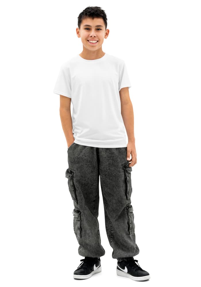 Imprimé intégral Print Cotton Col rond T-shirt