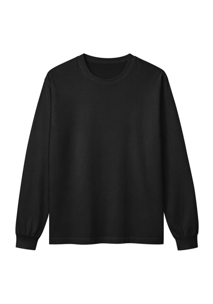 Garment Dye Heavyweight Manches longues T-shirt