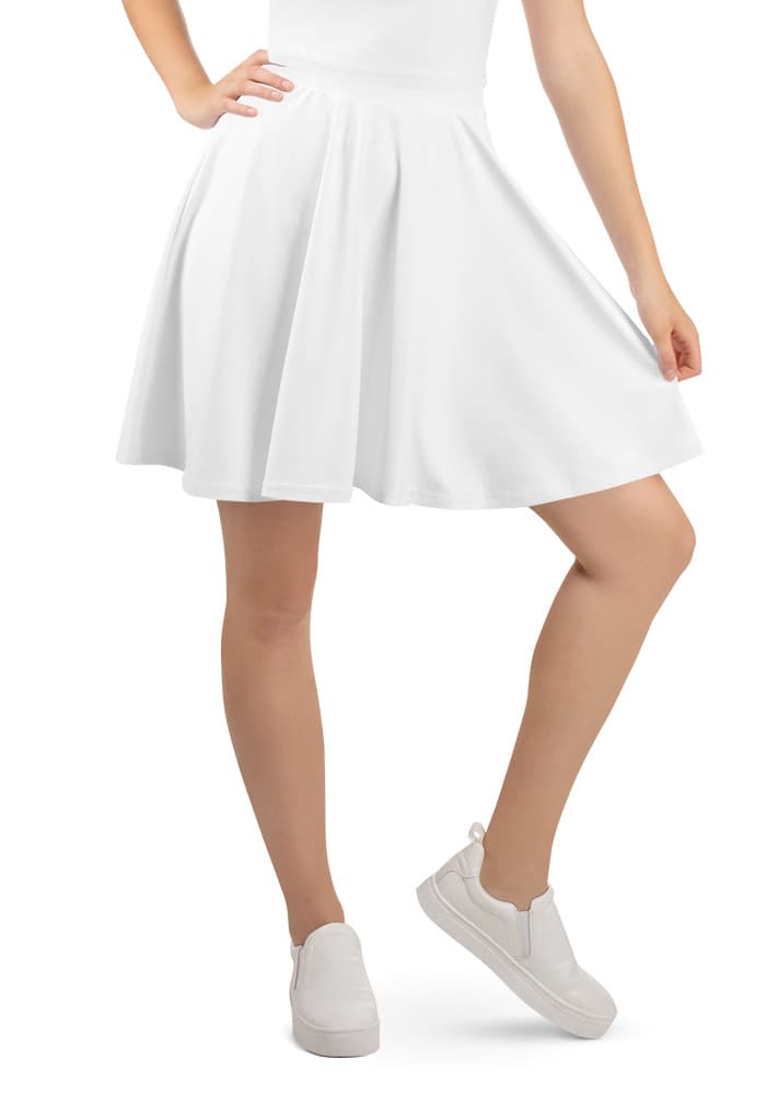 Imprimé intégral Print Skater Skirt