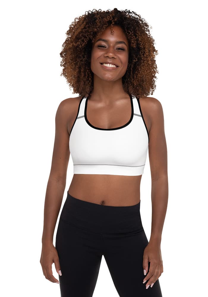 Imprimé intégral Print Padded Sports Bra