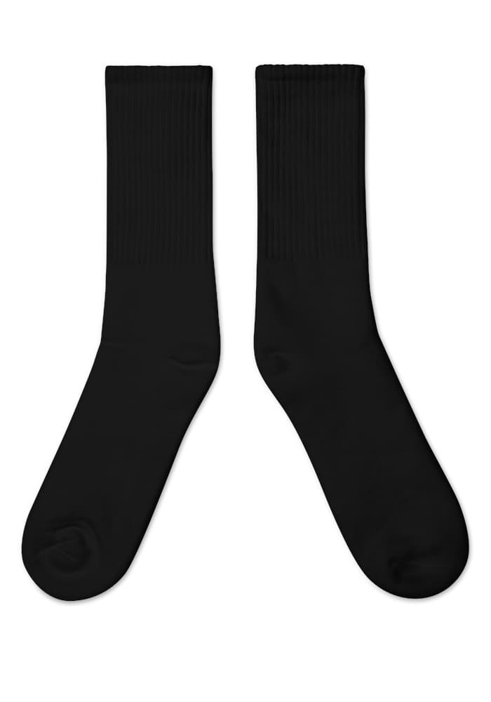 Embroidered Crew Socks