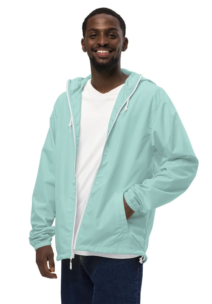 Lightweight Zip Up Windbreaker