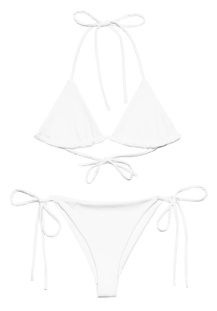 Imprimé intégral Print Recycled String Bikini