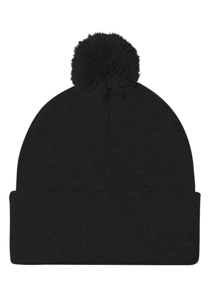 Pom-Pom Knit Casquette
