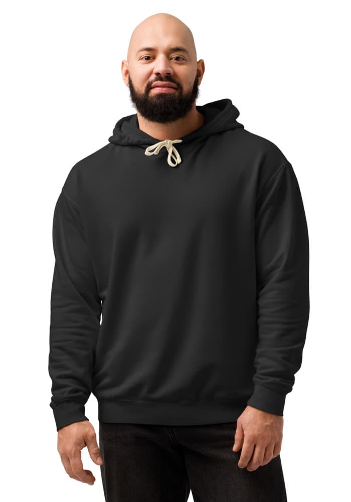 Garment-Dyed Lightweight Fleece Hooded Sweats…