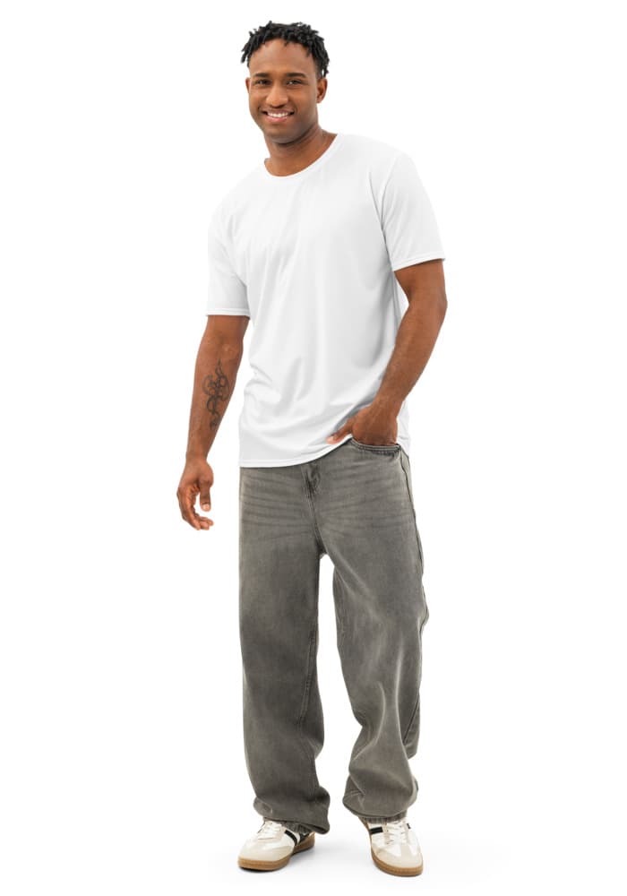 Imprimé intégral Print Men’s Cotton Col rond T-shirt