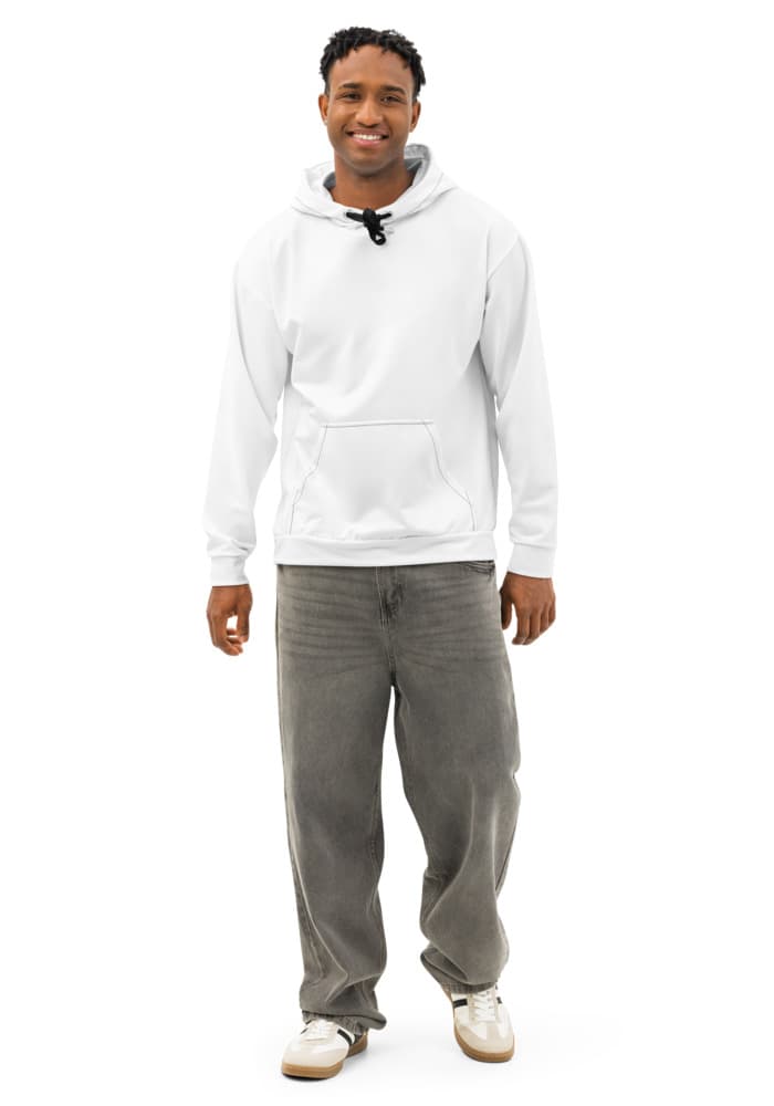 Imprimé intégral Print Cotton Sweat à capuche