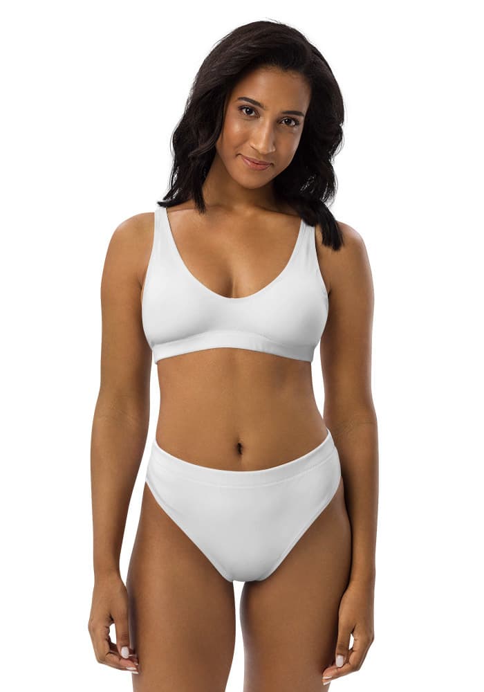 Imprimé intégral Print Recycled High-Waisted Bikini
