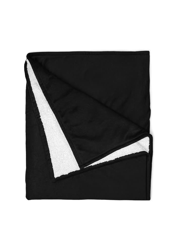 Embroidered Premium Sherpa Blanket