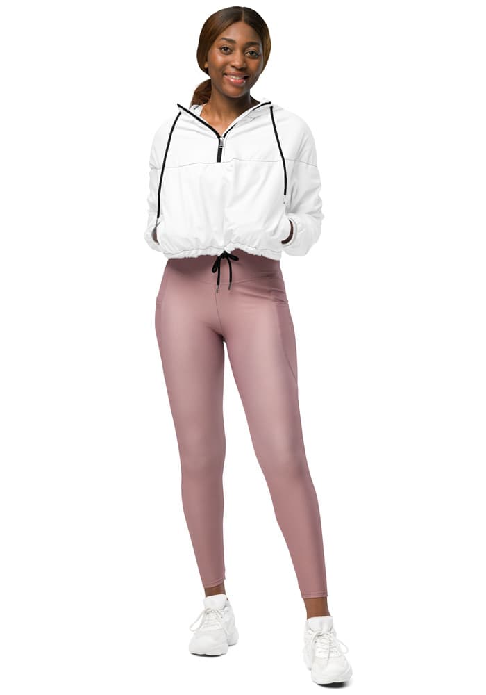 Imprimé intégral Print Cropped Windbreaker