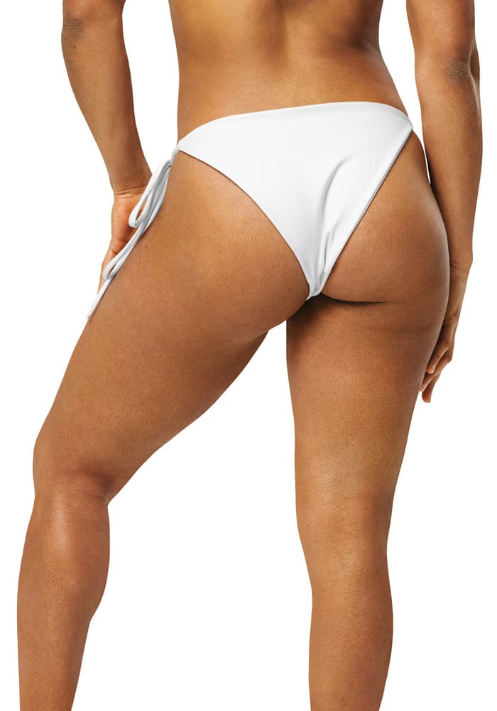 Imprimé intégral Print Recycled String Bikini Bottom