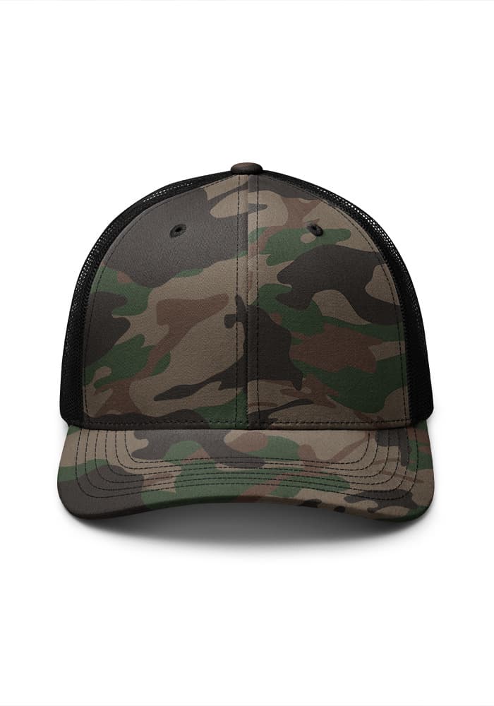 Camouflage Trucker Chapeau