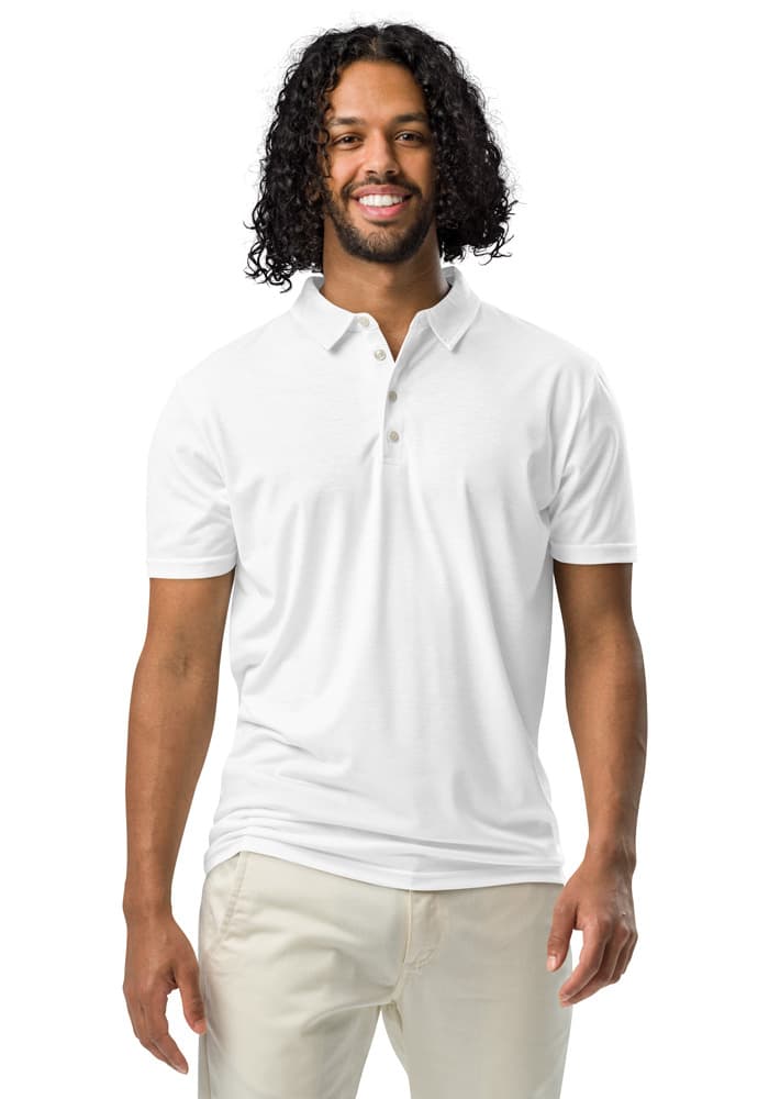 Imprimé intégral Print Slim Fit Polo Shirt