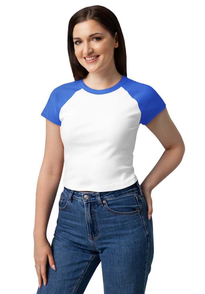Micro Rib Raglan T-shirt